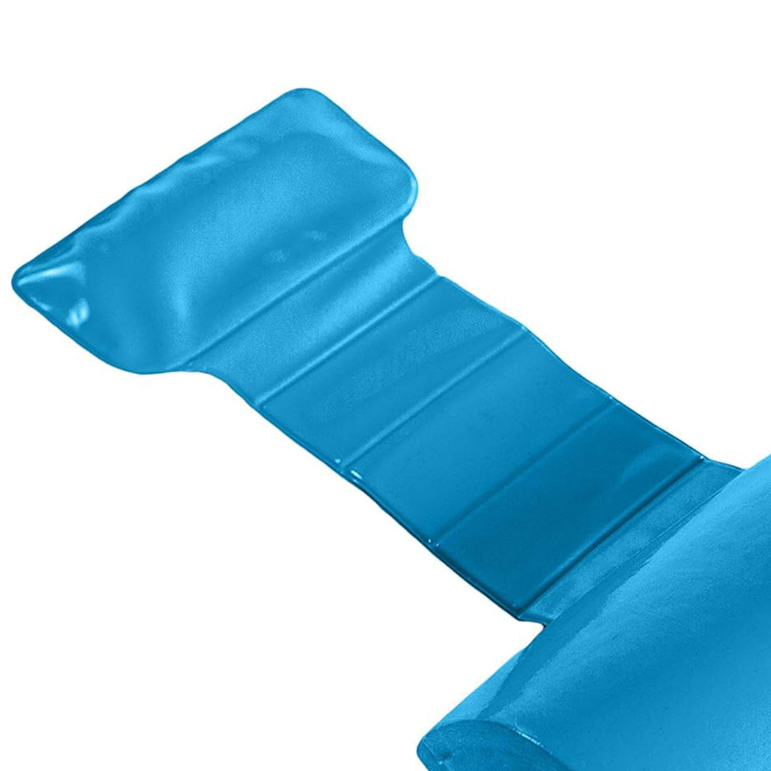 TRC Recreation Super Soft Closed Cell Foam Weighted Spa and Bath Pillow, Blue - VMInnovations