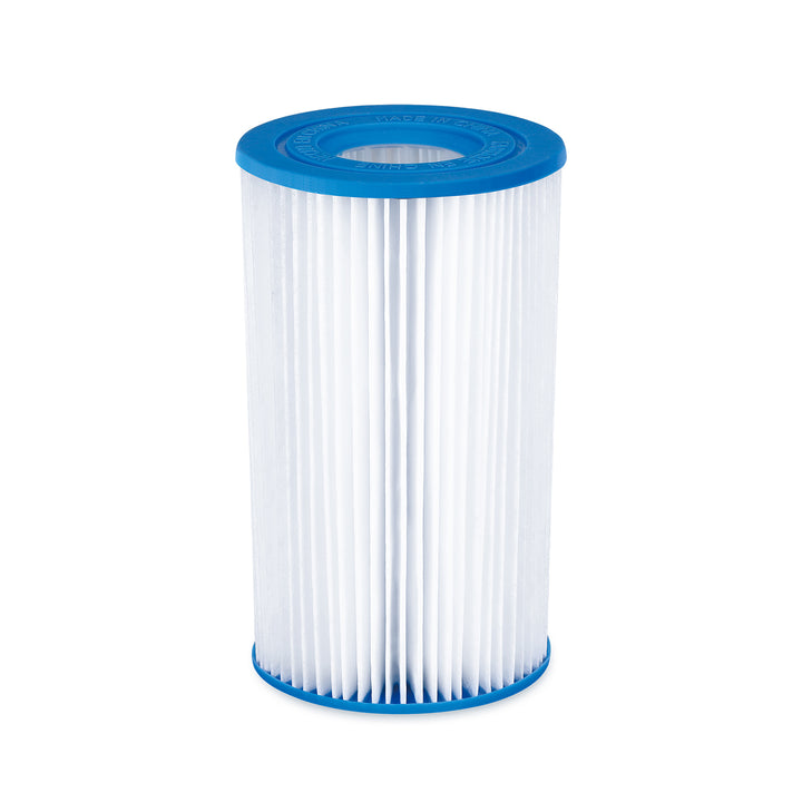 Summer Waves 15 Feet x 33 Inches Metal Frame Above Ground Pool Set with Pump - VMInnovations