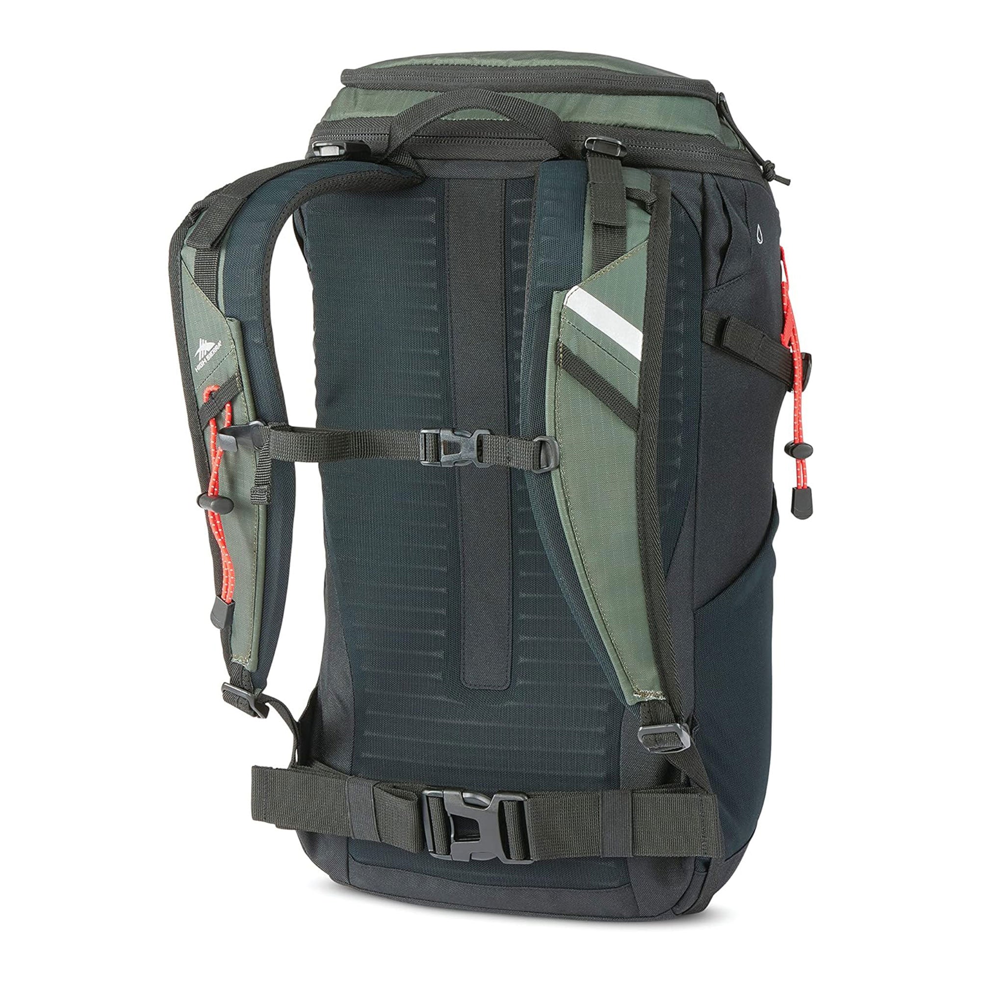 High Sierra 30L Pathway 2.0 Backpack w/Hydration Storage for Hiking, Forest Green