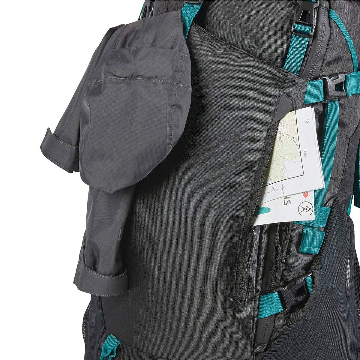 High Sierra 60 Liter 2.0 Backpack w/ Hydration Storage for Hiking, Black (Used)