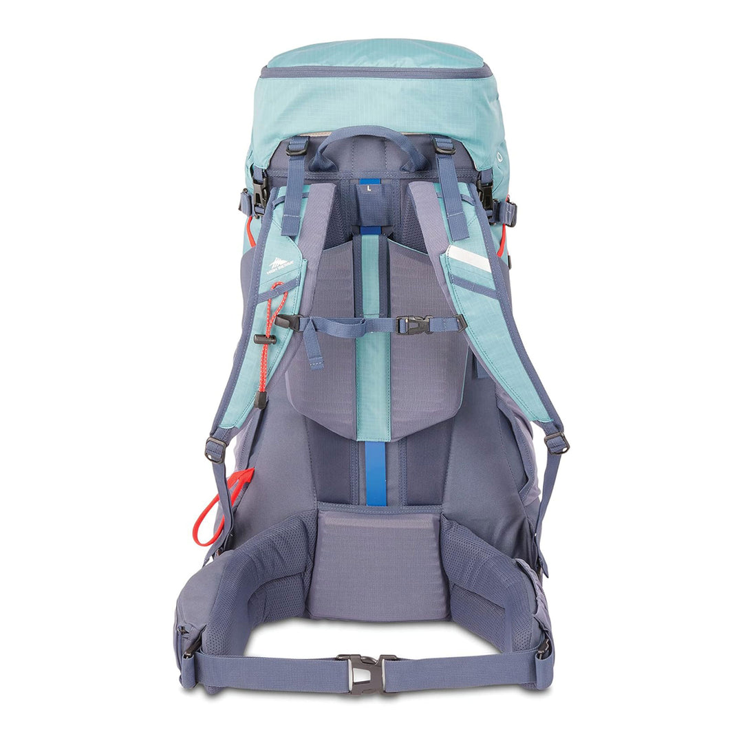 High Sierra Backpack w/Hydration Storage for Hiking, Arctic Blue(Open Box)