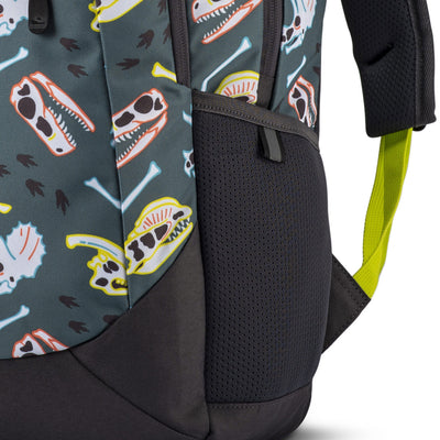 High Sierra BTS Outburst Backpack for School and Travel, Dino Dig and Mercury