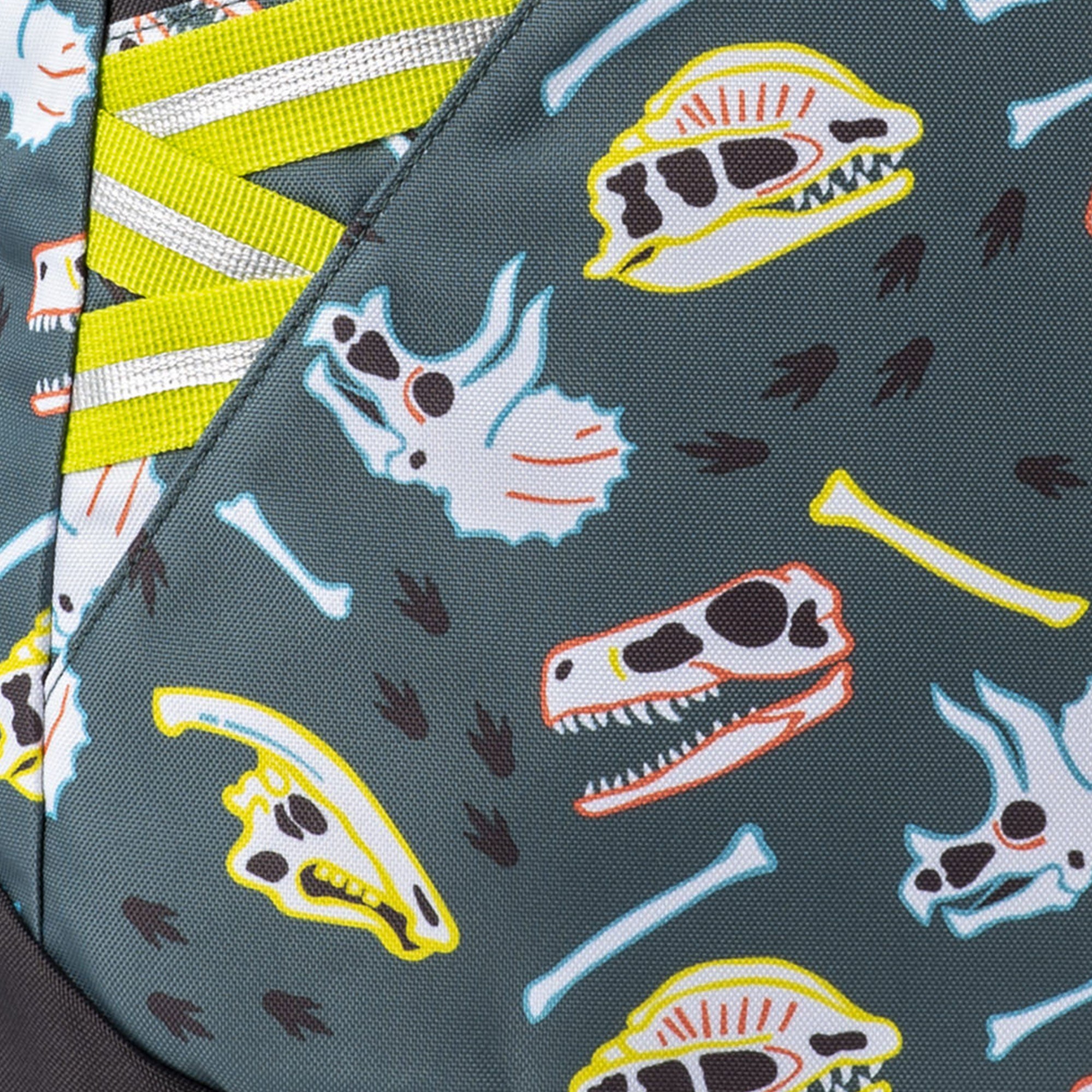 High Sierra BTS Outburst Backpack for School and Travel, Dino Dig and Mercury