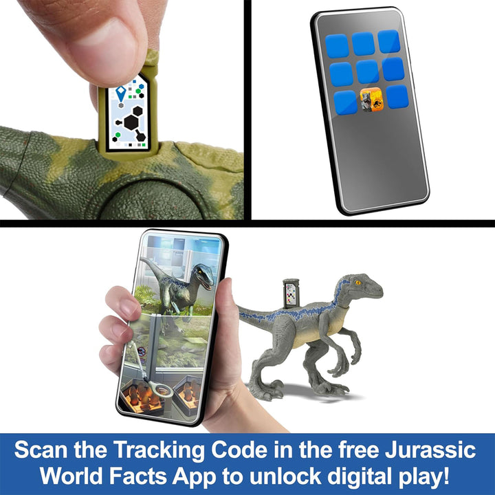 Jurassic World Triceratops Dinosaur Toy Habitat Defender Figure for 4 Years Plus - VMInnovations