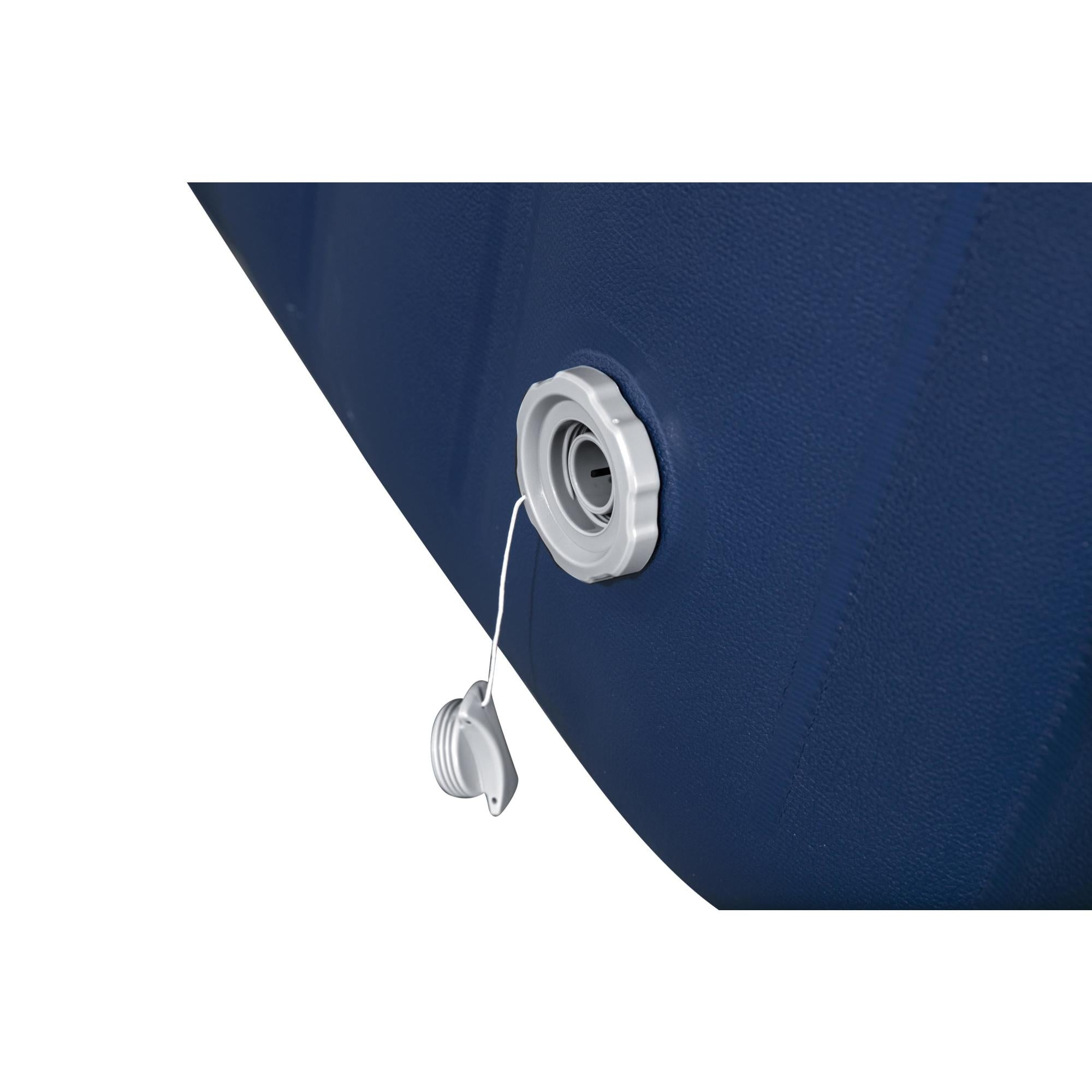 SaluSpa LED Spa Waterfall Accessory w/Coleman Atlantis AirJet Inflatable Hot Tub - VMInnovations