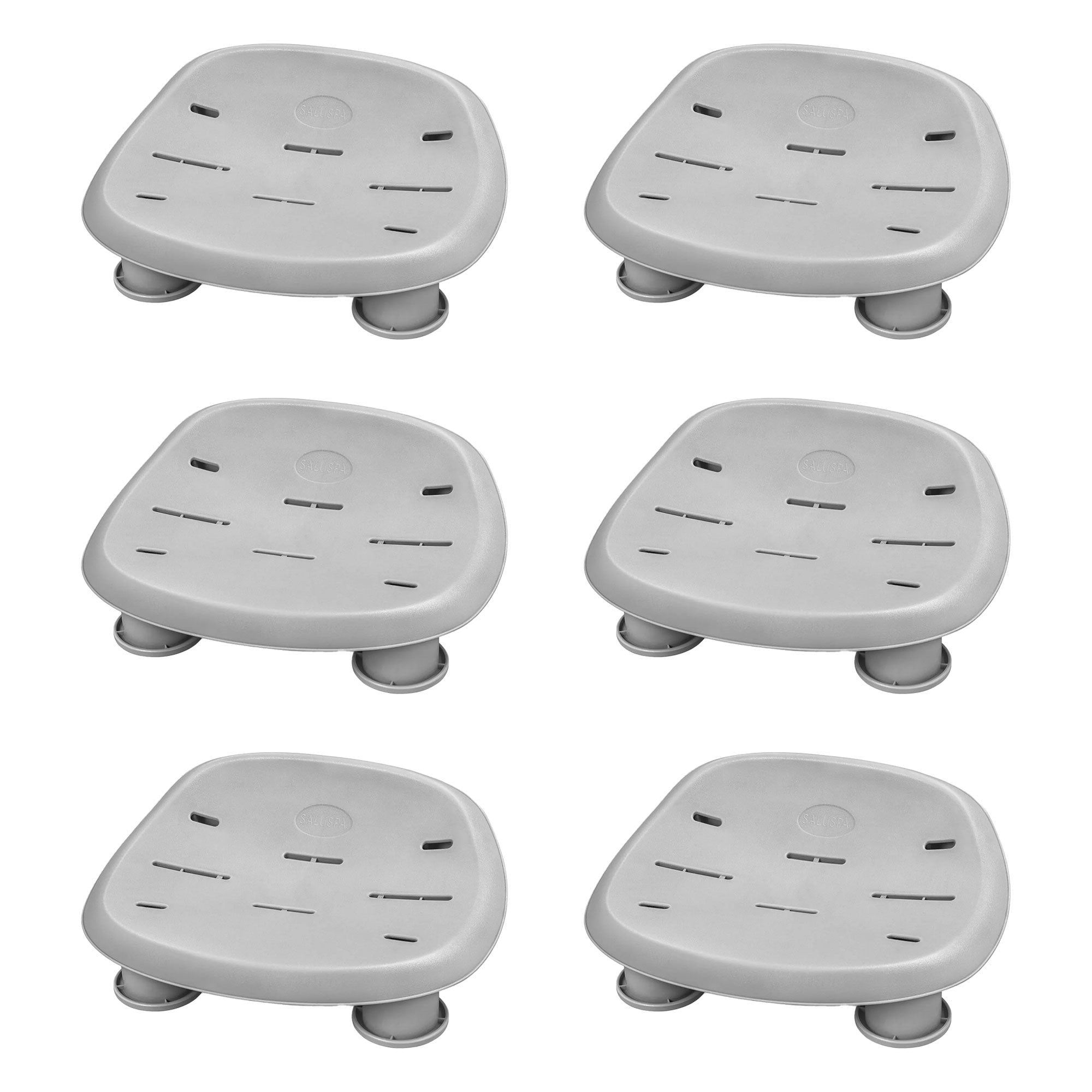 Bestway SaluSpa Underwater Non Slip Spa Seat with Adjustable Legs (6 Pack)