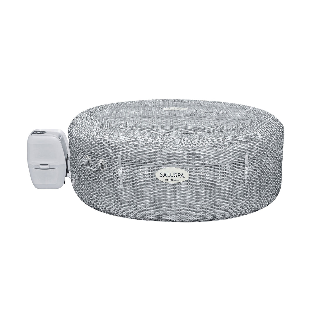 Bestway Coleman Honolulu AirJet Inflatable Hot Tub with 2 Pack SaluSpa Spa Seat