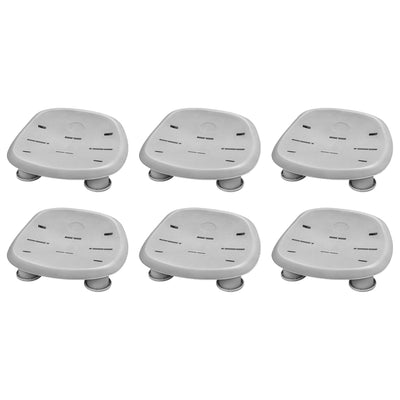 Bestway SaluSpa Honolulu AirJet Hot Tub w/6 Non Slip Pool/Spa Seat & 6 Pillows