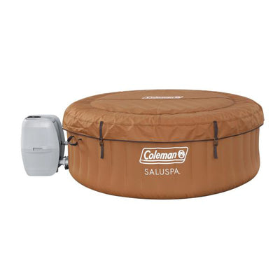 Coleman SaluSpa Ponderosa Hot Tub + Bestway SaluSpa Seat with Adjustable Legs