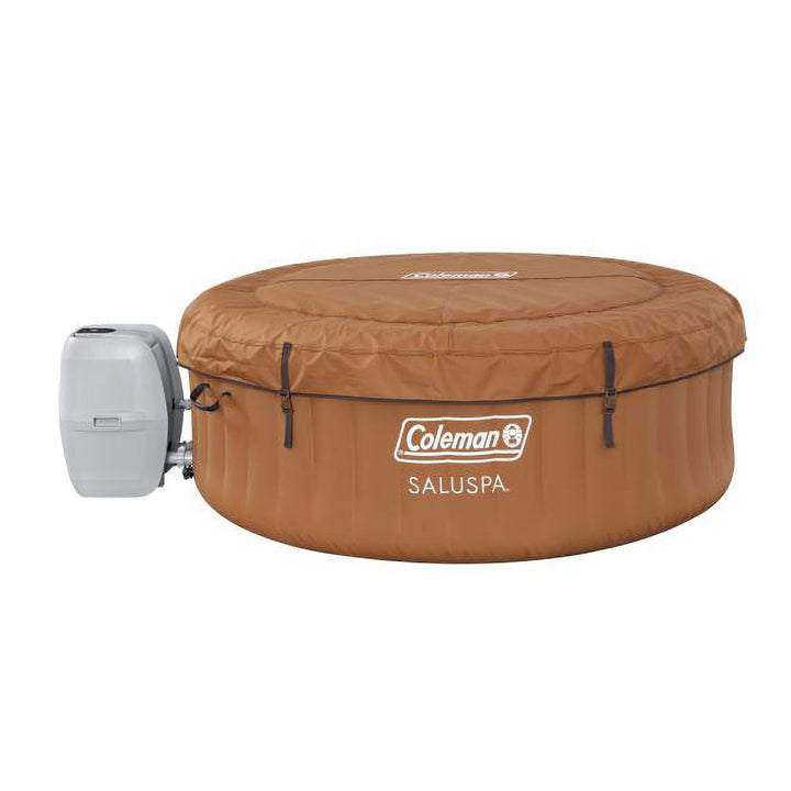 Coleman SaluSpa Ponderosa Hot Tub + Bestway SaluSpa Non Slip Pool and Spa Seat