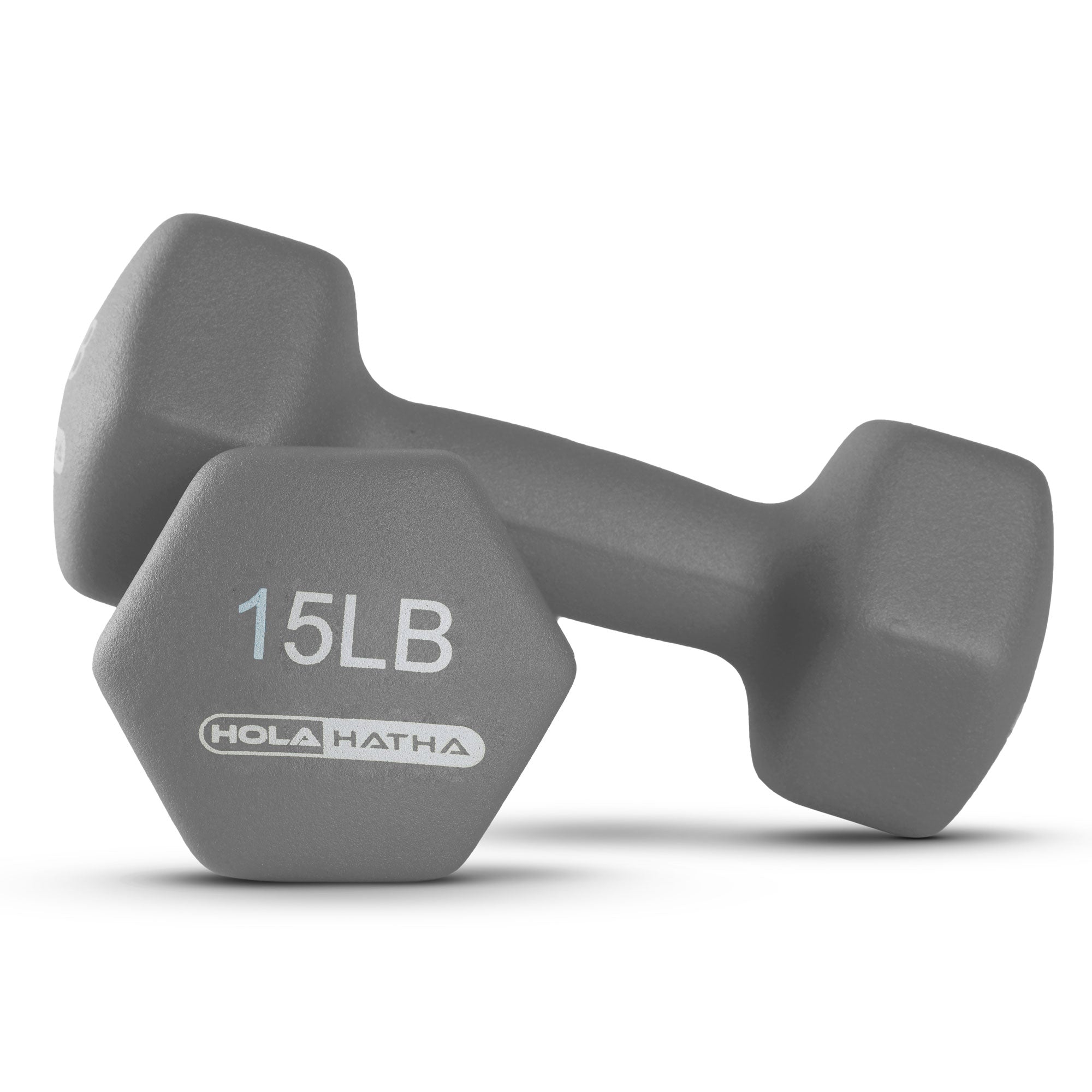 HolaHatha 3, 5, 8, 10, 12 & 15lbs Dumbbell Weight Set w/Storage Rack (Open Box) - VMInnovations