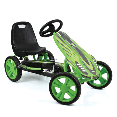 Hauck Speedster Pedal Go Kart w/ Adjustable Bucket Seat for Kids Ages 4-8 (Used) - VMInnovations