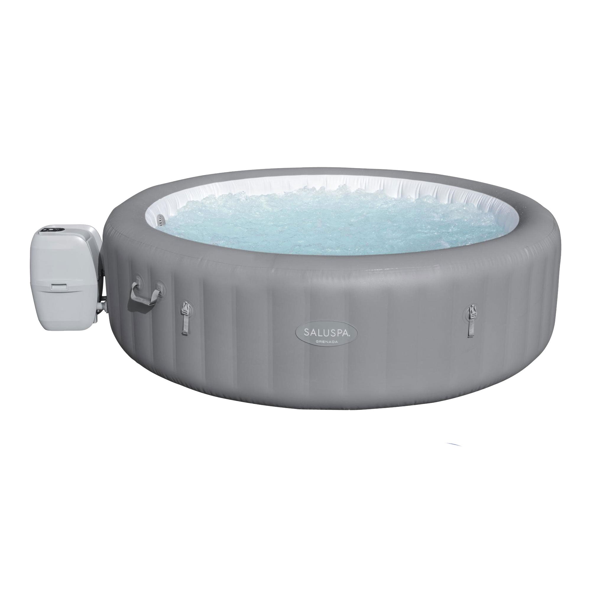 Bestway SaluSpa Grenada AirJet Inflatable Hot Tub w/Pool and Spa Seat (4 Pack) - VMInnovations