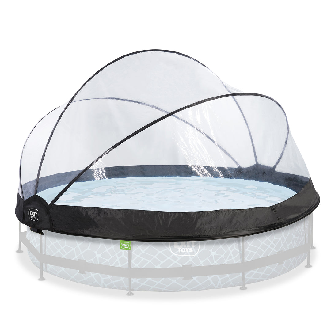 EXIT Toys 142 Inch Multifunctional Cover Dome Enclosure for Pools (For Parts) - VMInnovations