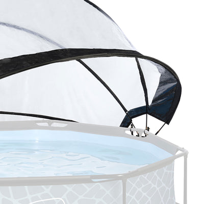 EXIT Toys 118" Multifunctional Cover Dome Enclosure for Outdoor Pools (Open Box) - VMInnovations