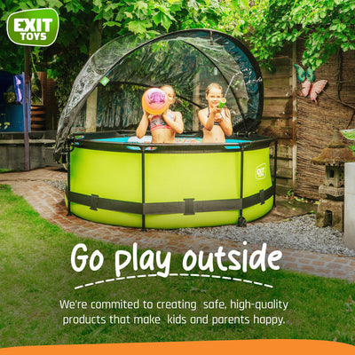 EXIT Toys 104" Multifunctional Pool Cover Dome for Outdoor Swimming Pools (Used) - VMInnovations