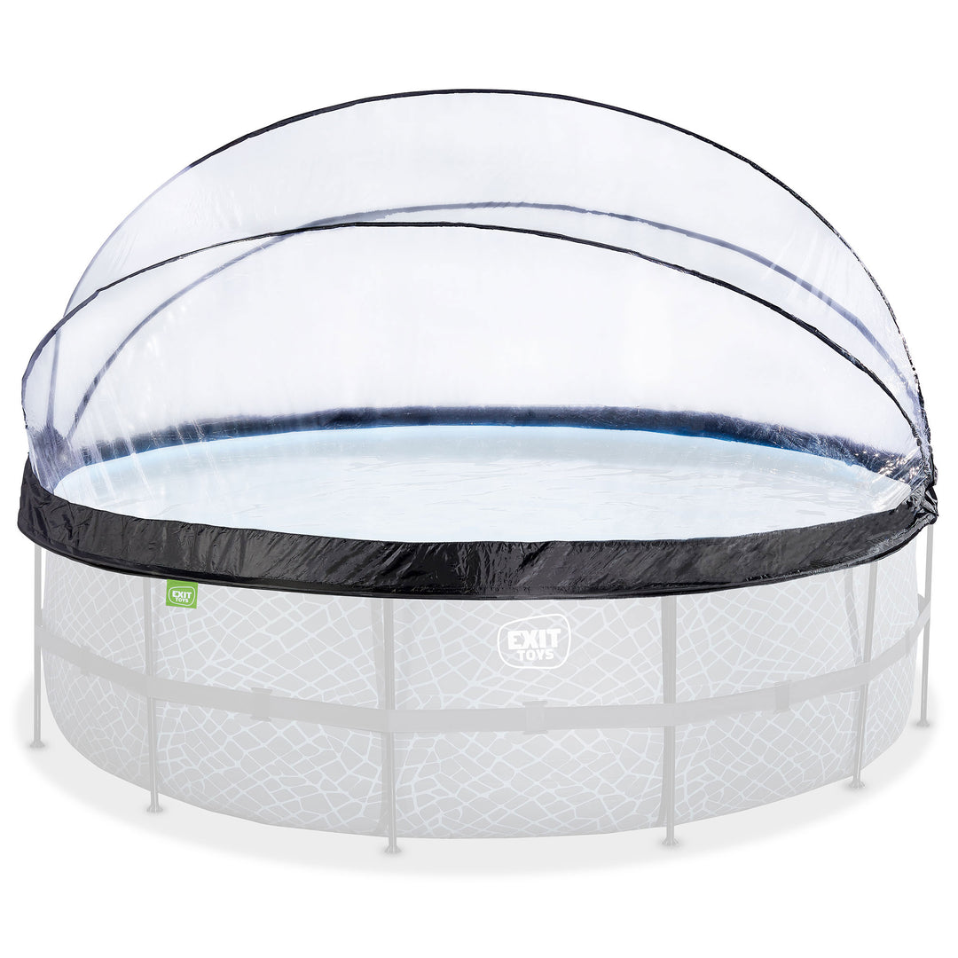 EXIT 192" Round Multifunctional Dome Enclosure for Outdoor Pools (For Parts) - VMInnovations