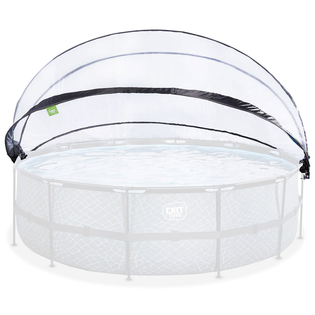 EXIT 192" Round Multifunctional Dome Enclosure for Outdoor Pools (For Parts) - VMInnovations