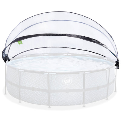 EXIT 192" Round Multifunctional Dome Enclosure for Outdoor Pools (For Parts)