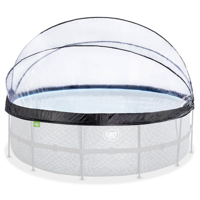 177" Round Multifunctional Cover Dome Enclosure for Outdoor Pools (Open Box)