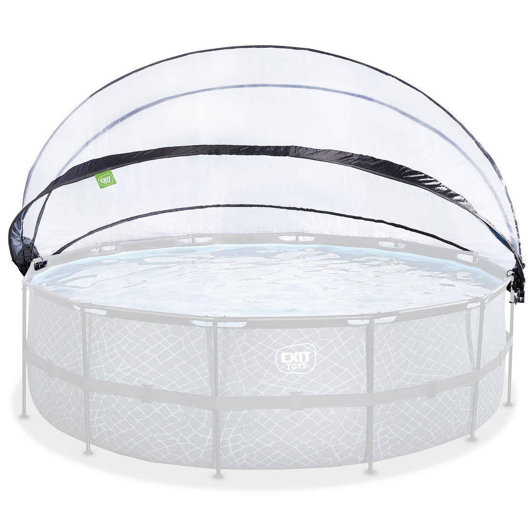 EXIT Toys 177" Multifunctional Cover Dome Enclosure for Outdoor Pools(For Parts) - VMInnovations