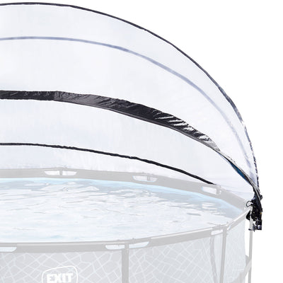 177" Round Multifunctional Cover Dome Enclosure for Outdoor Pools (Open Box) - VMInnovations