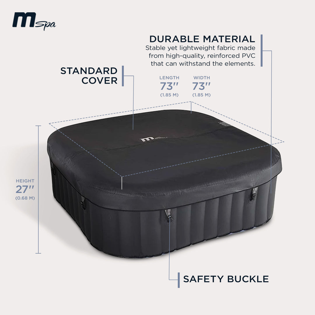 MSpa Tekapo 6 Person Inflatable Hot Tub with Air Jets Massage System (Open Box) - VMInnovations