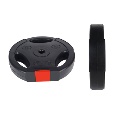 Signature Fitness Standard 20 Pound Coded Olympic Weight Plate, Black (Set of 2) - VMInnovations