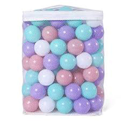 BalanceFrom Fitness 2.3" Crush Proof Play PitBalls w/Storage Bag,200 Count(Used)