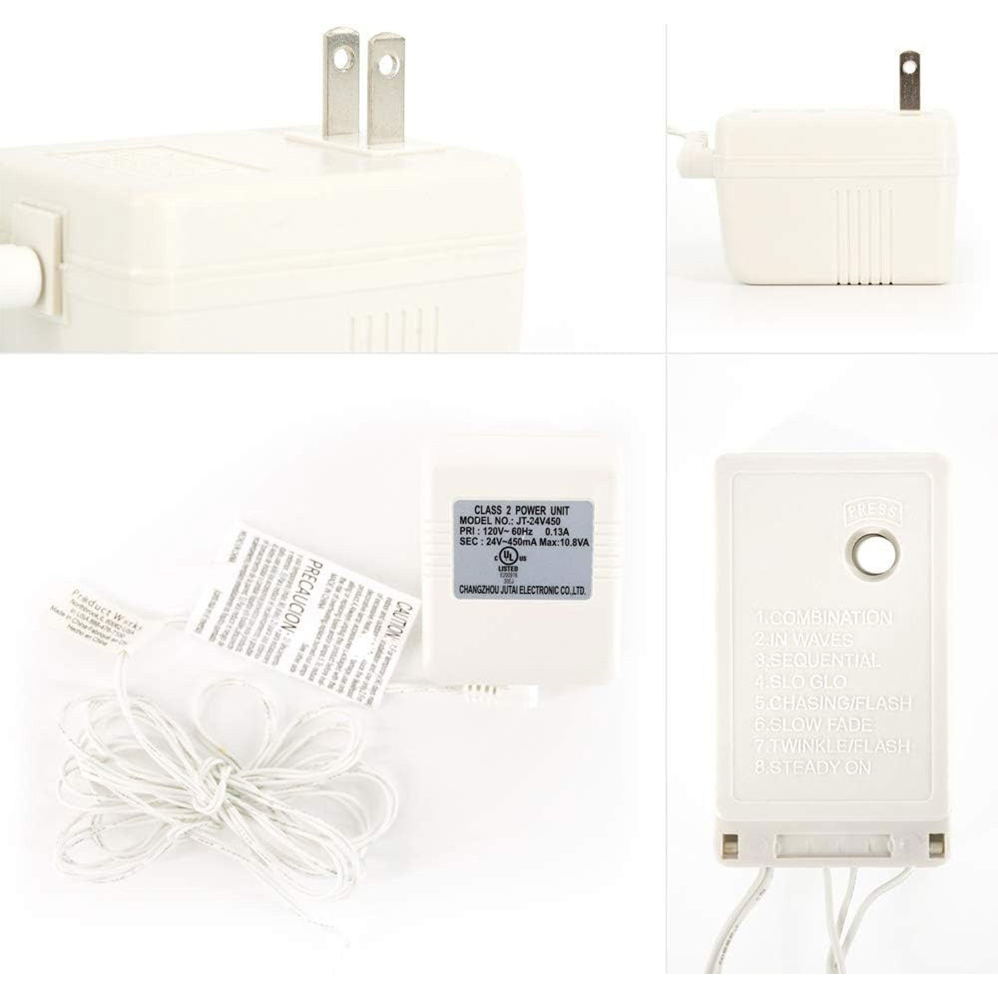 ProductWorks Pre-Lit Snow Cover Blanket 8 Function Holiday Decoration, 60" x 15" - VMInnovations