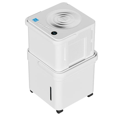 Pohl Schmitt 50 Pint Cube Dehumidifier with 360 Degree Casters for Indoor Use