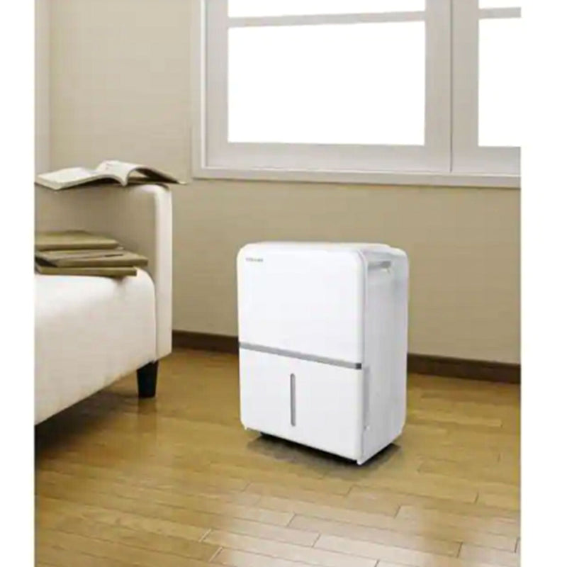 Toshiba 35 Pint Portable Home Room Dehumidifier, White (Used)