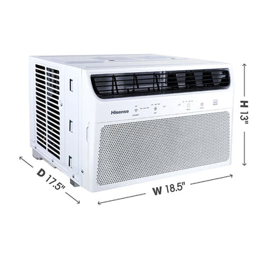 Hisense 8000 BTU Wifi Connected ENERGY STAR Window AC (Refurbished) - VMInnovations