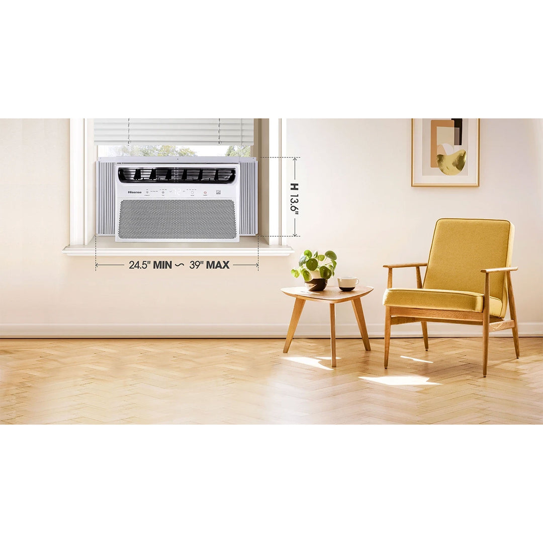 Hisense 8000 BTU Wifi Connected ENERGY STAR Window AC (Refurbished)