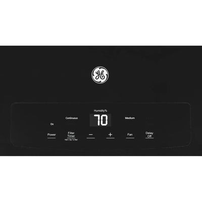 GE High Tech 70 Pint 3 Fan Speed Home Dehumidifier, Black(For Parts) - VMInnovations