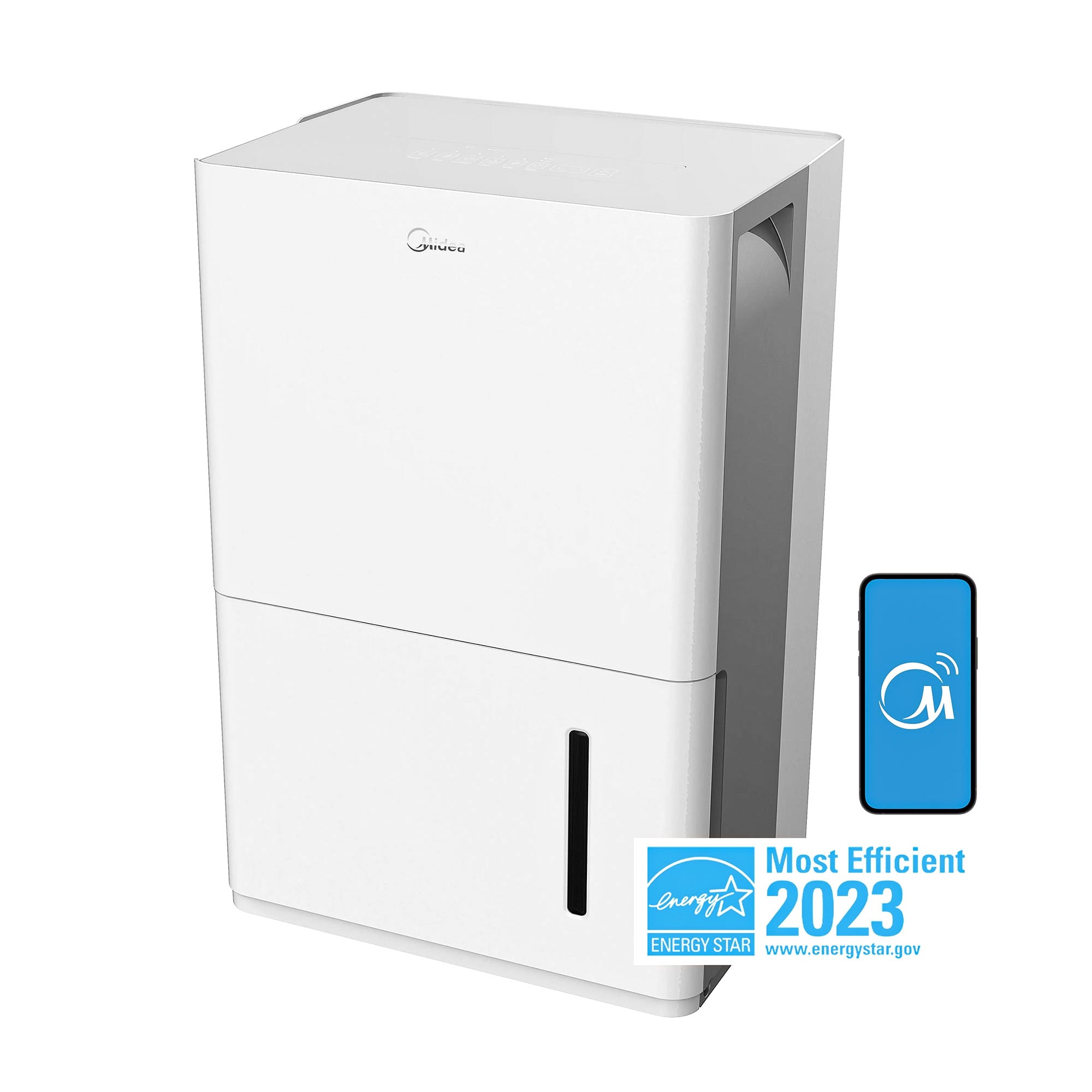 Midea 22 Pint Energy Star Smart Dehumidifier for Home, (Refurbished) - VMInnovations