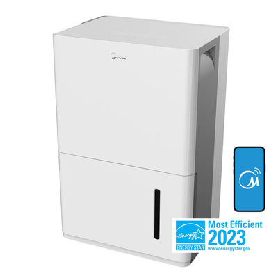 Midea 35 Pint Energy Star Smart Dehumidifier for Home, (Refurbished) - VMInnovations