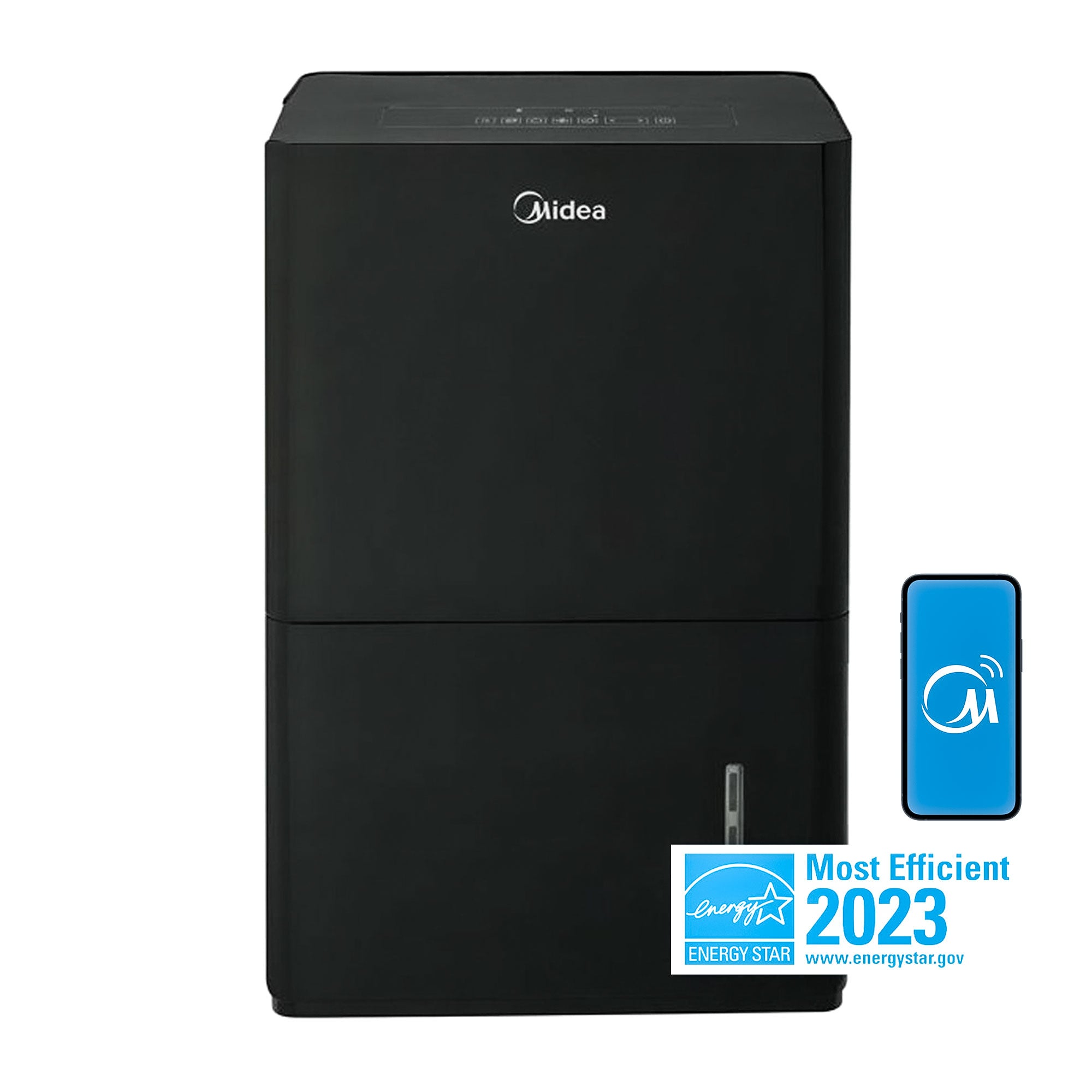 Midea 50 Pint Energy Star Smart Dehumidifier for Home, (Refurbished) - VMInnovations