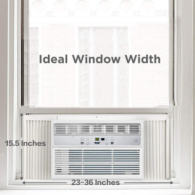 Midea EasyCool 8,000 BTU Window Air Conditioner w/ Remote, Rooms Up To 350 Sq Ft - VMInnovations