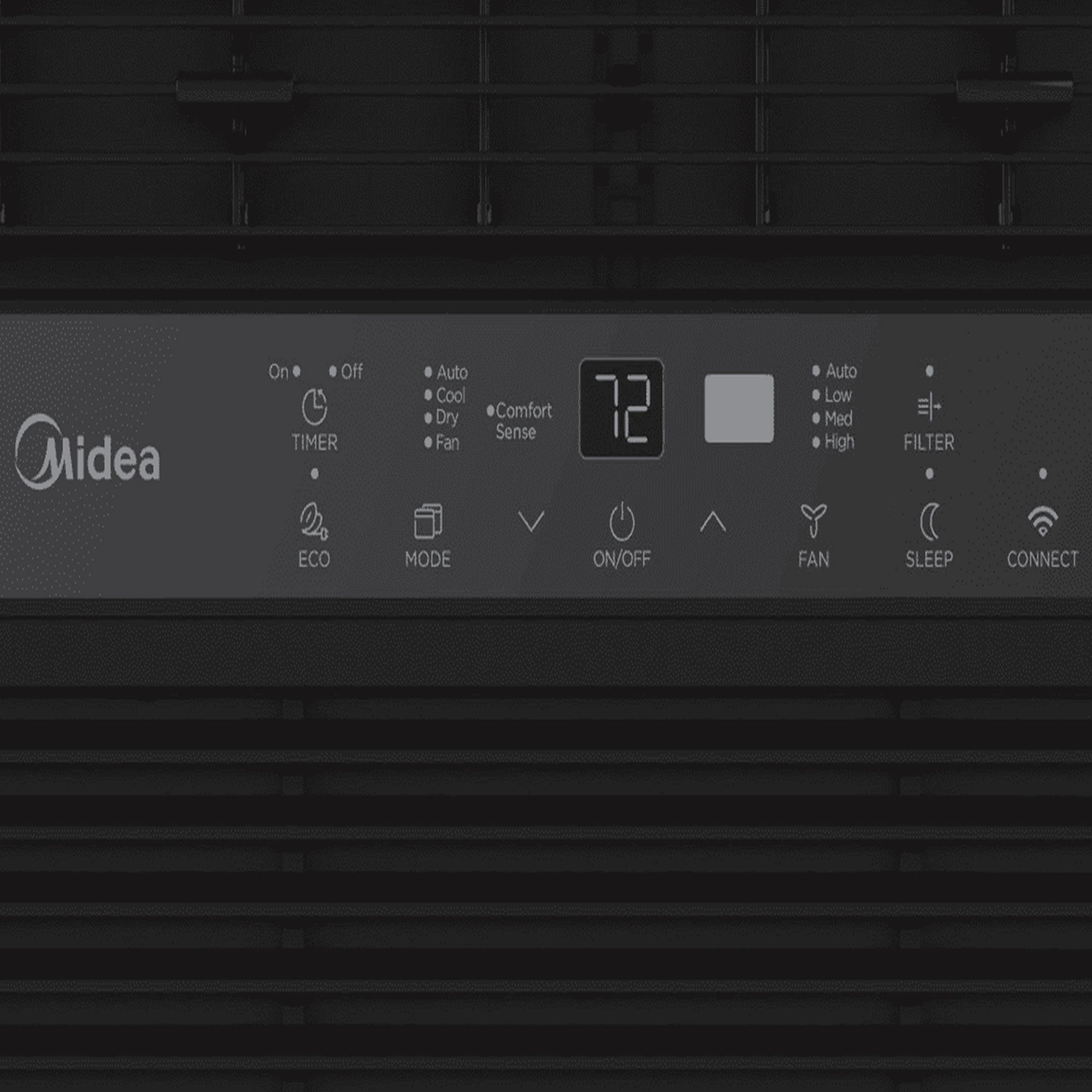Midea 8,000 BTU ComfortSense Smart Control Window Air Conditioner/Dehumidifier - VMInnovations