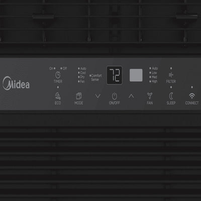 Midea 8,000 BTU ComfortSense Smart Control Window Air Conditioner/Dehumidifier - VMInnovations