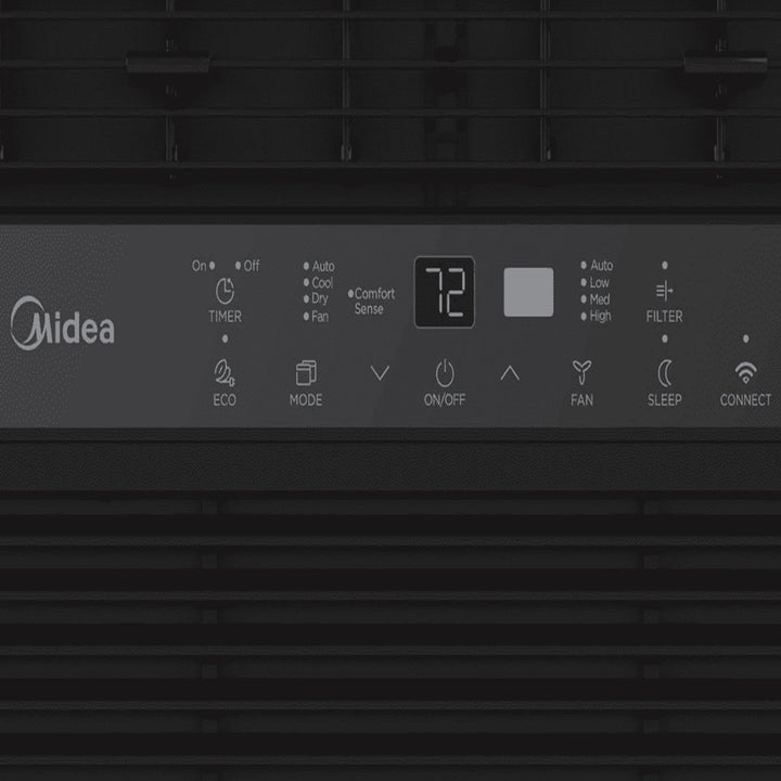 Midea 8,000 BTU ComfortSense Smart Control Window Air Conditioner/Dehumidifier