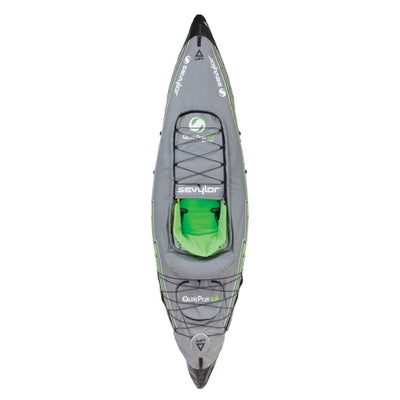 Sevylor QuickPak K5 1 Person Inflatable Kayak with Hand Pump and Paddle Included