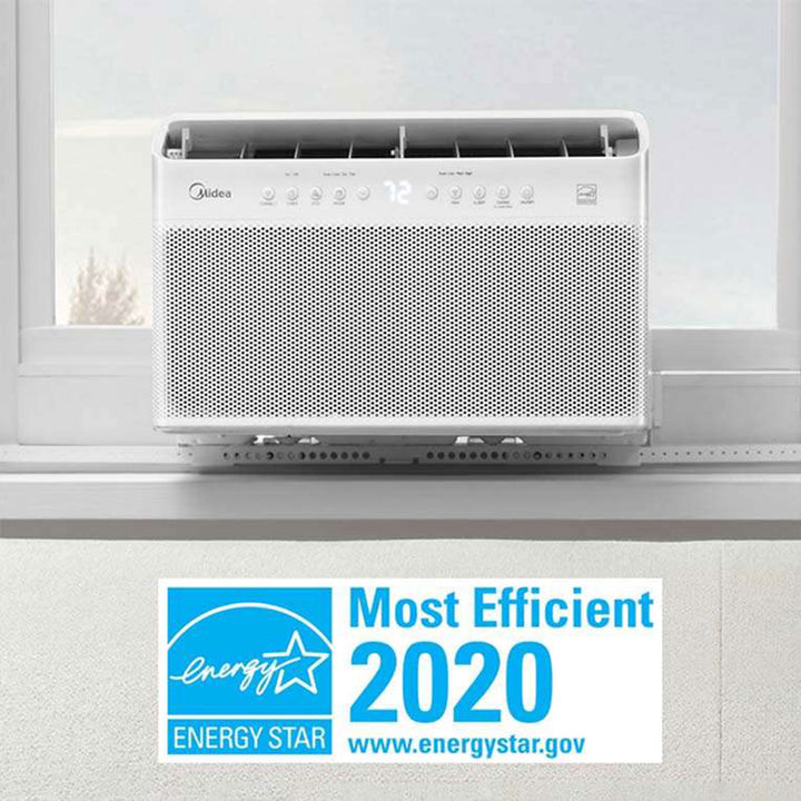 Midea 12,000 BTU Smart U Shaped Window Air Conditioner (Refurbished)
