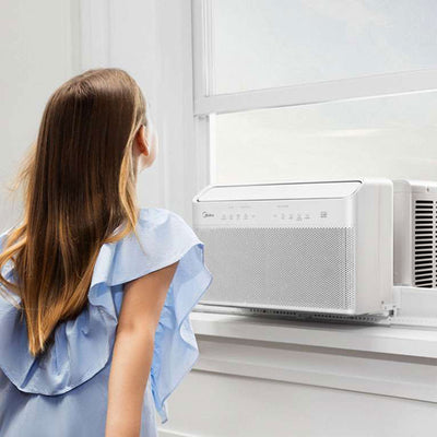 Midea 12,000 BTU Smart U Shaped Window Air Conditioner (Open Box) - VMInnovations