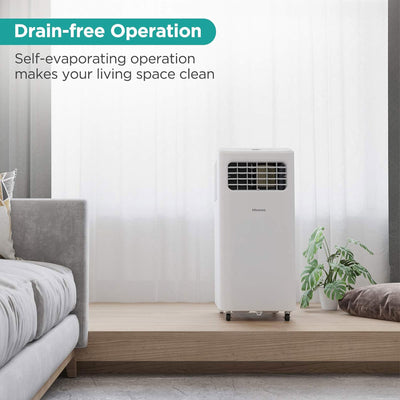 Hisense 6000 BTU Ultra Slim Portable Air Conditioner (Refurbished)