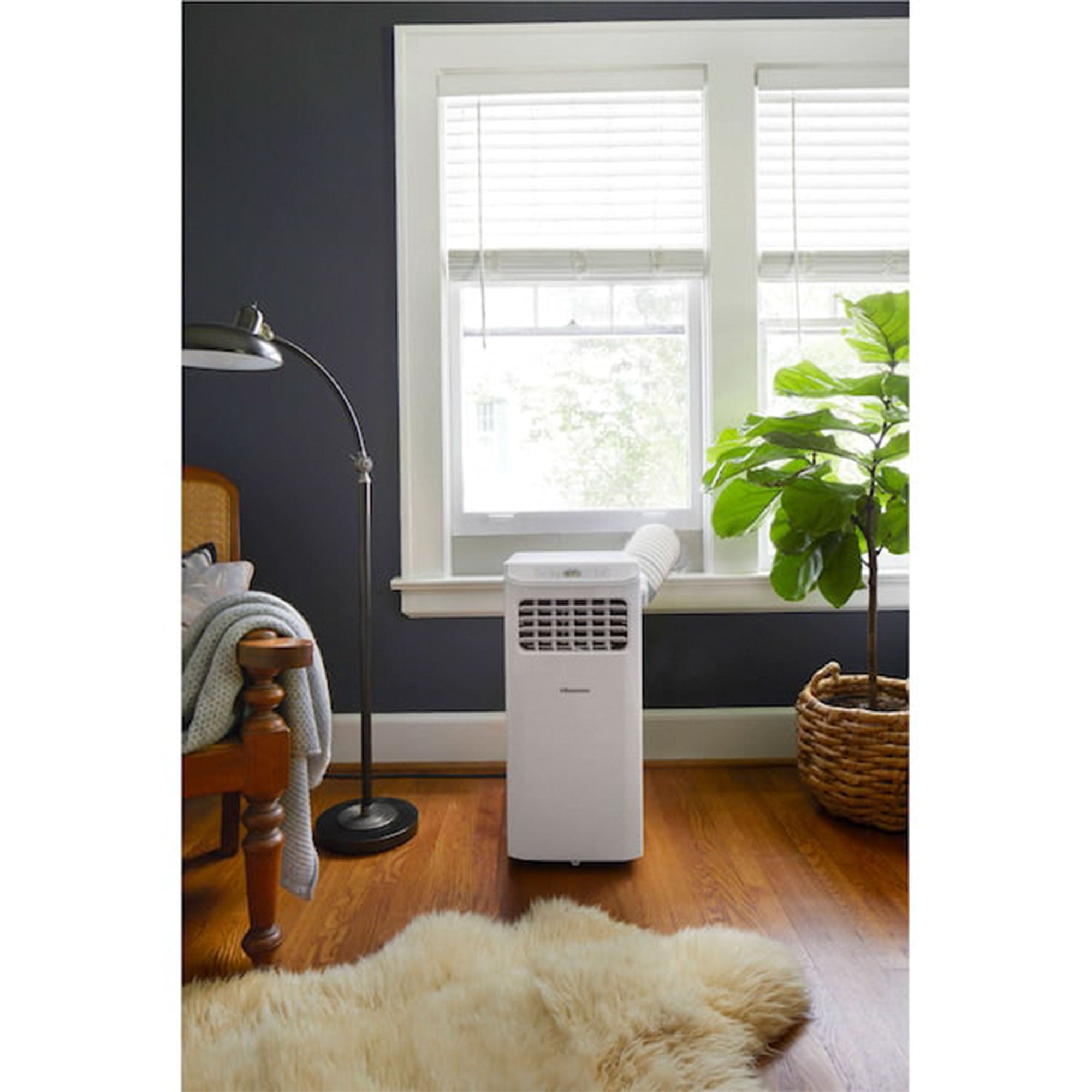Hisense 6000 BTU Ultra Slim Portable Air Conditioner (Refurbished)