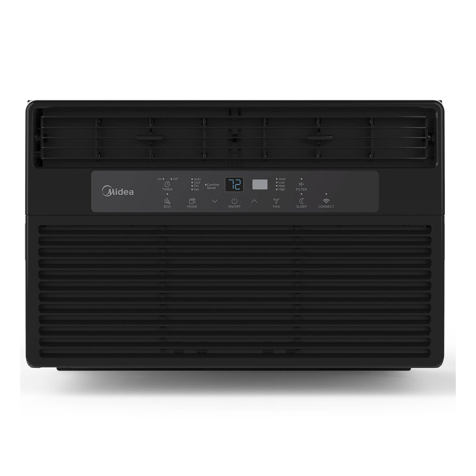 Midea 8,000 BTU 115V Smart Window Air Conditioner, Black (Refurbished) (Used) - VMInnovations