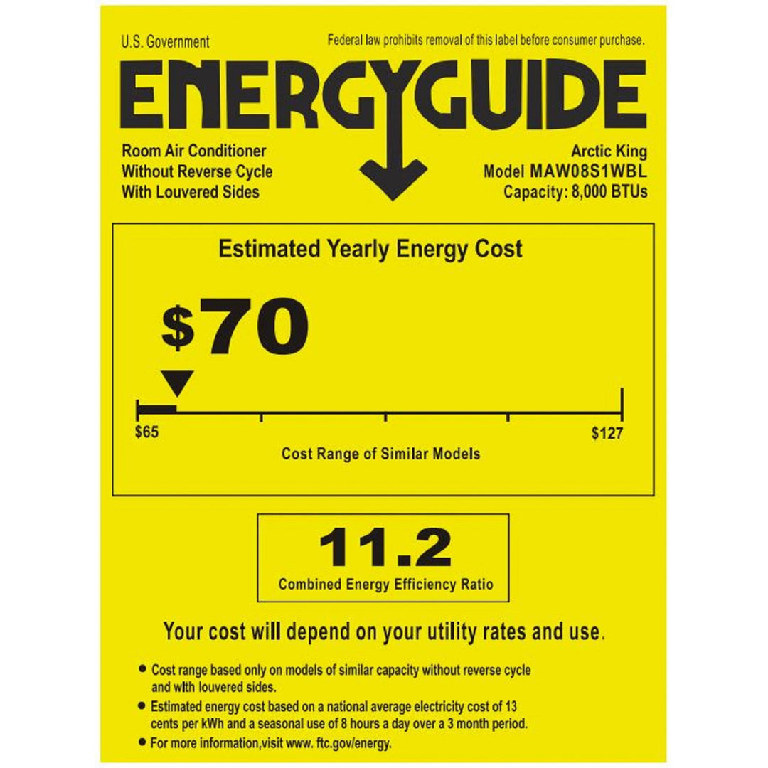 Midea 8,000 BTU 115V Smart Window Air Conditioner, Black (Refurbished) (Used) - VMInnovations