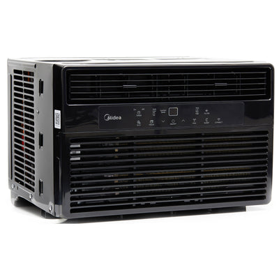 Midea 8,000 BTU 115V Smart Window Air Conditioner, Black (Refurbished) - VMInnovations